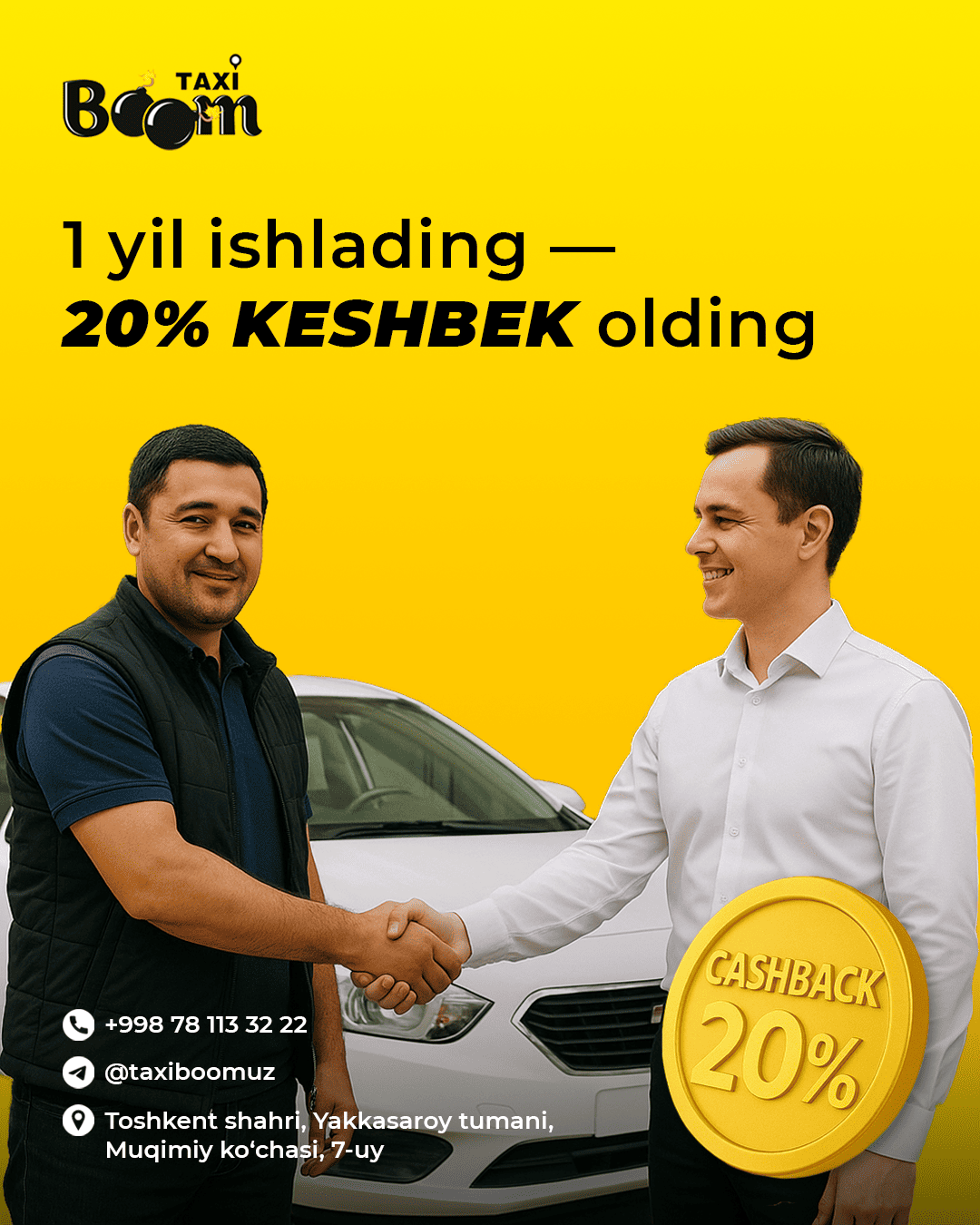 Keshbek 20%